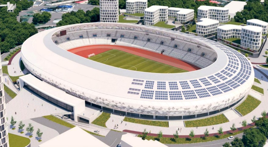 Două turnuri de 15 etaje lângă noul stadion din Bacău