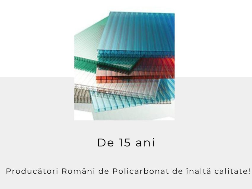 plăci de policarbonat